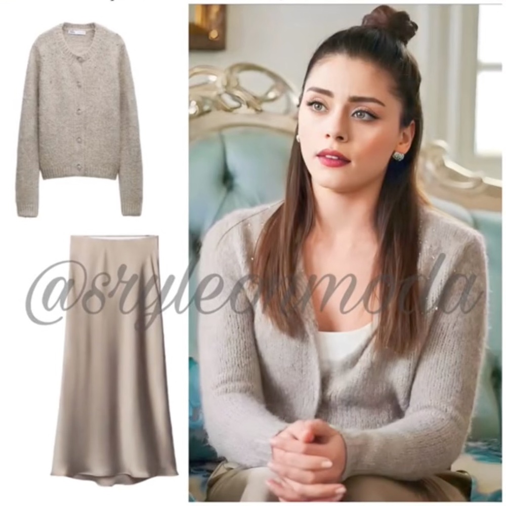 Zara Jewel Beaded Knit Cardigan NWT
